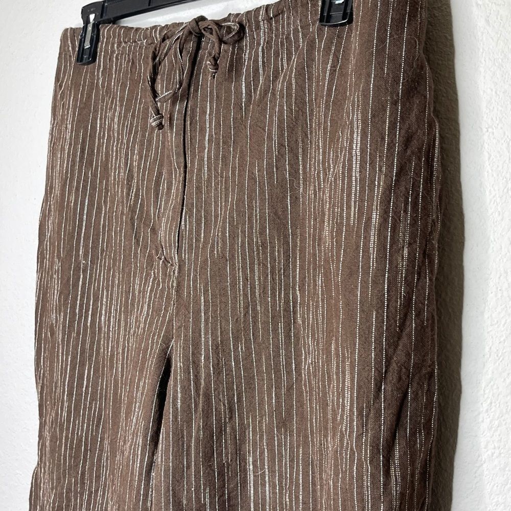 Dialogue Linen Drawstring‎ Pants - Picture 5 of 8